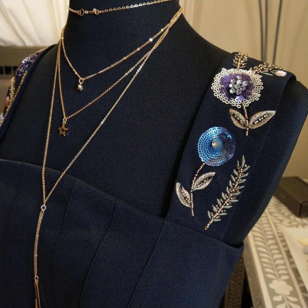 🔥LAST 1🔥NWT TED BAKER JANETA ELEGANT MIDI DRESS - Picture 11 of 14